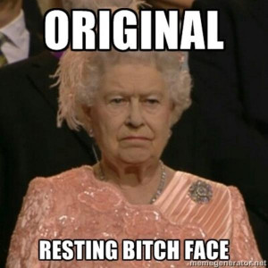 Queen of England Original | Resting Bitch Face | Know Your Meme