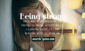 Truth Quotes about Being Strong