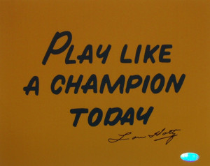 Play Like A Champion Today