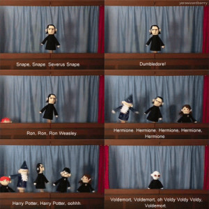 Potter Puppet Pals Puppets!