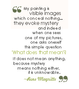Rene Magritte's quote #1