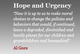 Stop Global Warming Race Al Gore Quote