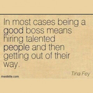 Good Boss Quotes