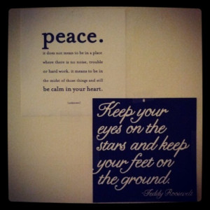 inspiration #peace #quotes (Taken with Instagram at UCLA Royce Hall)