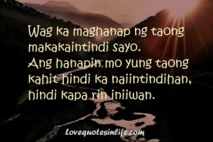 Hugot Lines About Understanding Tagalog | Love Quotes in Life