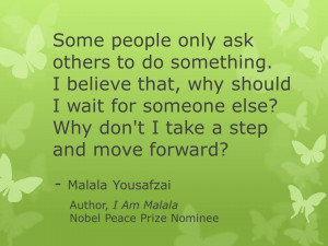 Malala Yousafzai quote