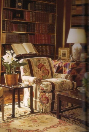 Brooke Astor's Library...Aa Fabrics, Interiors Design, Ten Fabrics ...