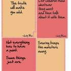 ... quotes several ways in my classroom: 1. As bell ringers, and have