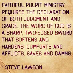 Steve Lawson on Preaching