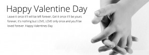 New Valentines Day Facebook Cover 2014 with Romantic Love Quotes