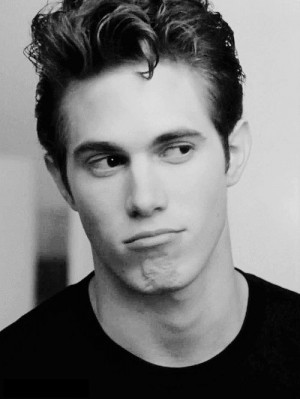 Blake Jenner.. Ryder off Glee.. He talks more with one side of his ...