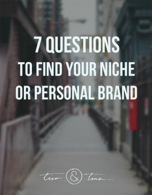 how to find your niche: Finding Your Career, Personalized Branding ...
