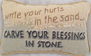 Carve Your Blessings In Stone