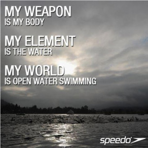 open water swimming