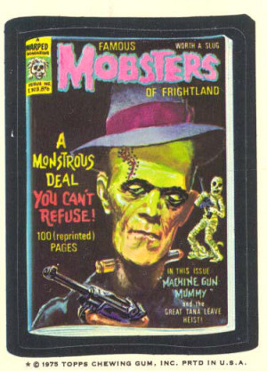 Famous Mobsters Of Frightland / A Warped Magazine / Issue No ...