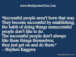 have seen many successful people fail after they start fearing they ...