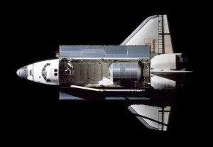 ... of Space Shuttle Atlantis as Seen by the International Space Station