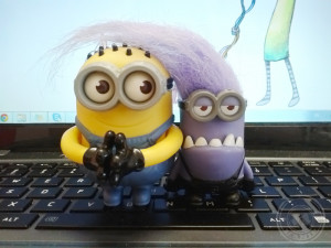 Say Hello to Tom and err... Purple minion?