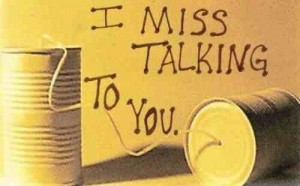 Miss talking to You