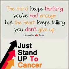 quotes stand cancer quotes fight cancer fighting cancer quotes cancer ...