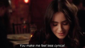 Lily Collins Stuck In Love Gif Cynical gif conversation