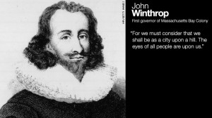 Winthrop, in his sermon 