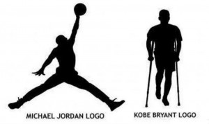 Michael Jordan Logo And Kobe Bryant Logo