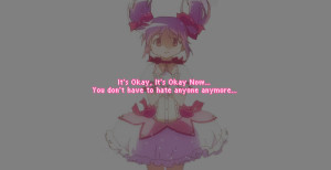 matter who you are or what you do when that day comes madoka will be ...