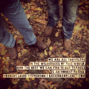 travels is an honest friend. —Robert Louis Stevenson #quote #quotes ...