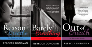 Reading Order - Breathing series by Rebecca Donovan