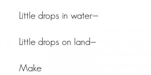 Water Drop Quotes