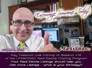 ... 19 July 2013 Key Live Training about Your Listings Marketing Strategy