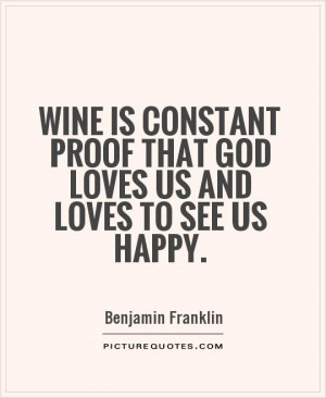 ... proof that God loves us and loves to see us happy Picture Quote #1