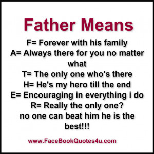Proud Single Father Quotes Father means