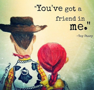 Woody and Jessie From Toy Story