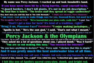 Percy Jackson and the Olympians Percy Jackson Quotes