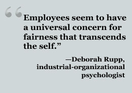 Fairness in Workplace Key to Employee, Organizational Health