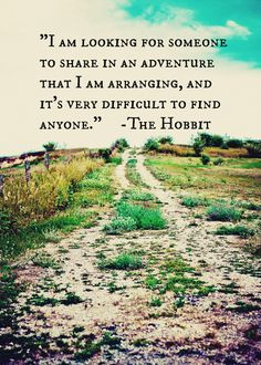 The Hobbit Quote Art Print, by Jo Bekah Photography and Design.....I ...