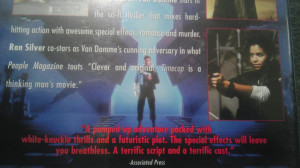 Scientific Study Proves DVD Cover of Timecop is Full of Shit