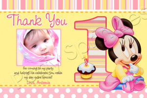 1st Birthday Thank You Sayings http://managedprintsolutions-online.com ...