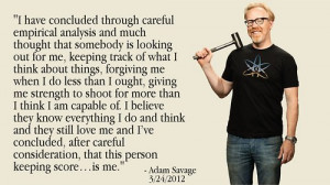Adam Savage at the 2012 Reason Rally