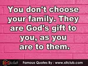 You Are Currently Browsing 15 Most Famous Family Quotes