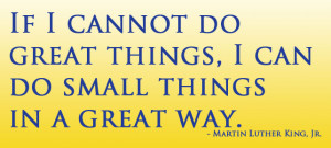 In Honor of Dr. Martin Luther King, Jr.