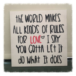 Country Quote Wall Decor I Want Crazy by BeingBecca on Etsy, $12.00