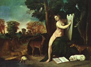Circe and her Lovers in a Landscape.