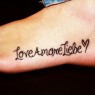 ... foot tattoos quotes ideas which is arranged within foot and ankle