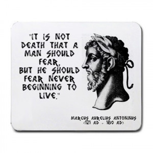 Marcus Aurelius Antoninus live life quote