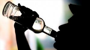 Silhouette Of Man Drinking Alcohol' [Shutterstock] http://tinyurl.com ...