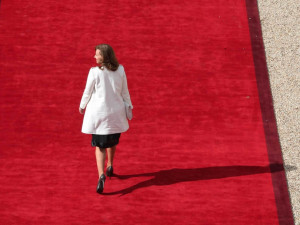 Valérie Trierweiler à l'Elysée pour l'intronisation du François ...