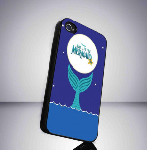 The Little Mermaid Galaxy Quotes iphone 4/4s case